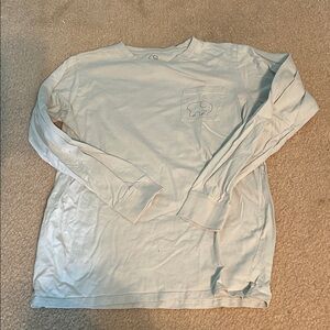 Women’s Light Blue Long Sleeve Ivory Ella shirt